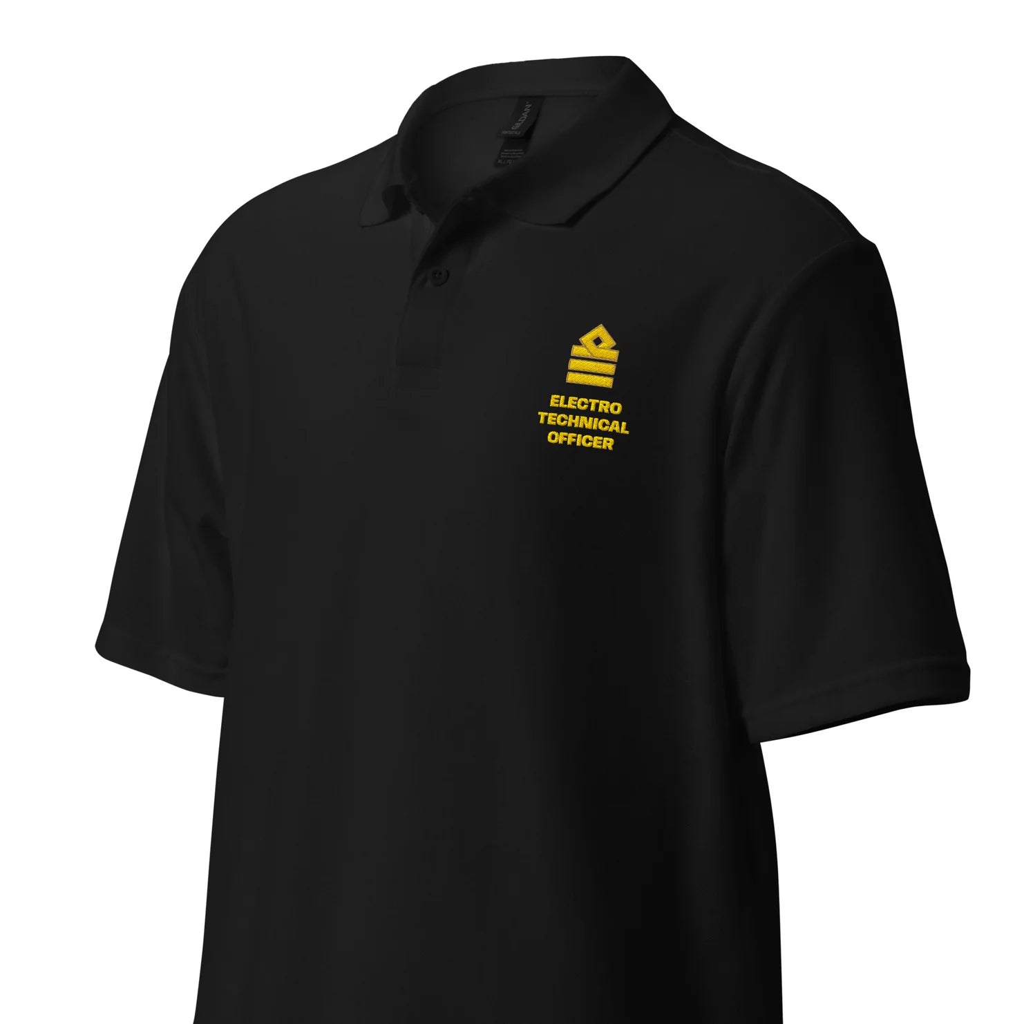Premium ETO t-shirt polo with left chest and sleeves embroidery