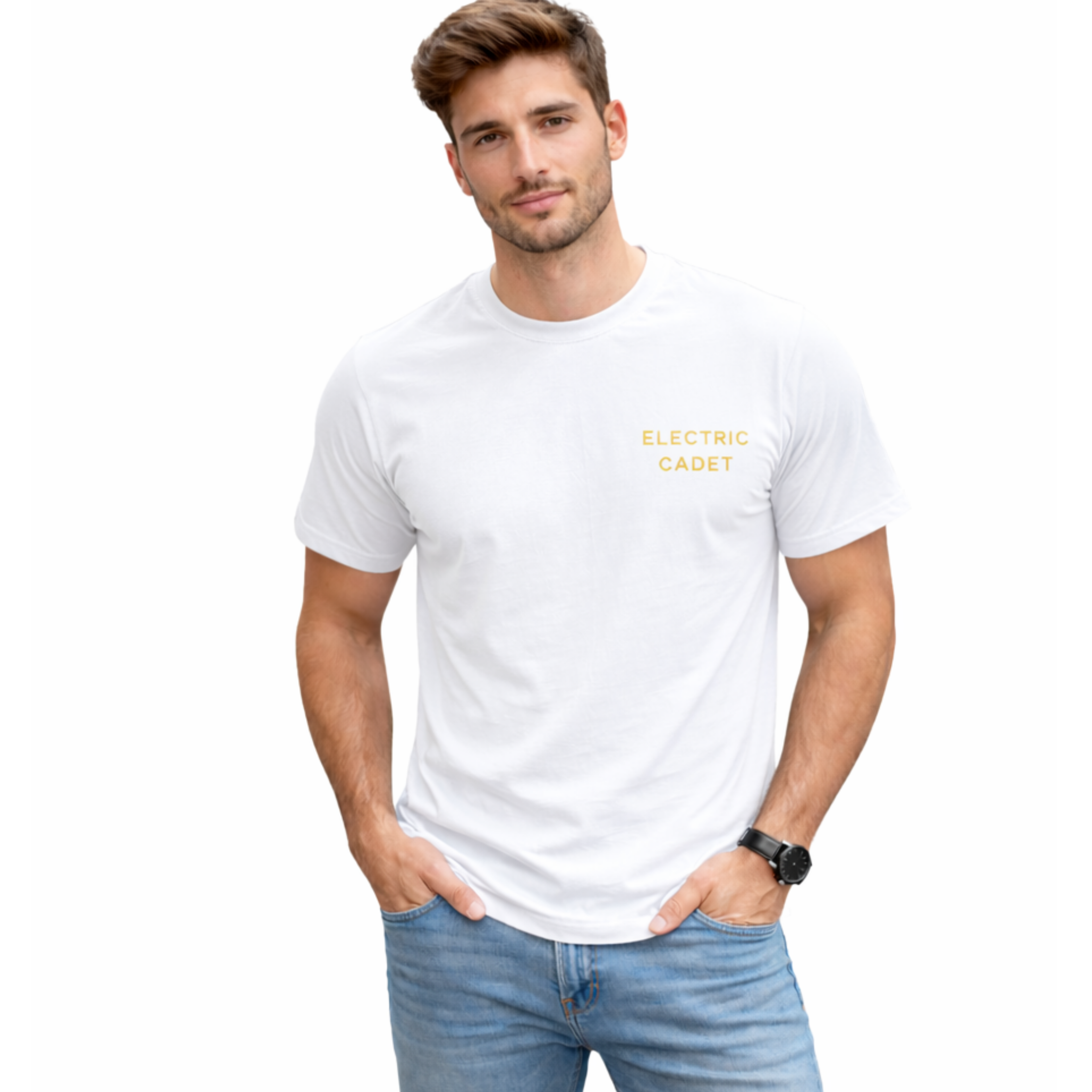 Merchant Navy Electrical Cadet Rank Printed T-Shirt – Bio-Washed 100% Cotton & High-Quality Printing