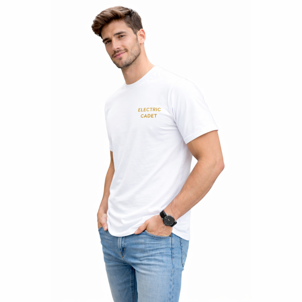 Merchant Navy Electrical Cadet Rank Printed T-Shirt – Bio-Washed 100% Cotton & High-Quality Printing