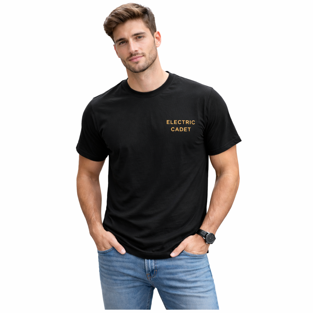 Merchant Navy Electrical Cadet Rank Printed T-Shirt – Bio-Washed 100% Cotton & High-Quality Printing