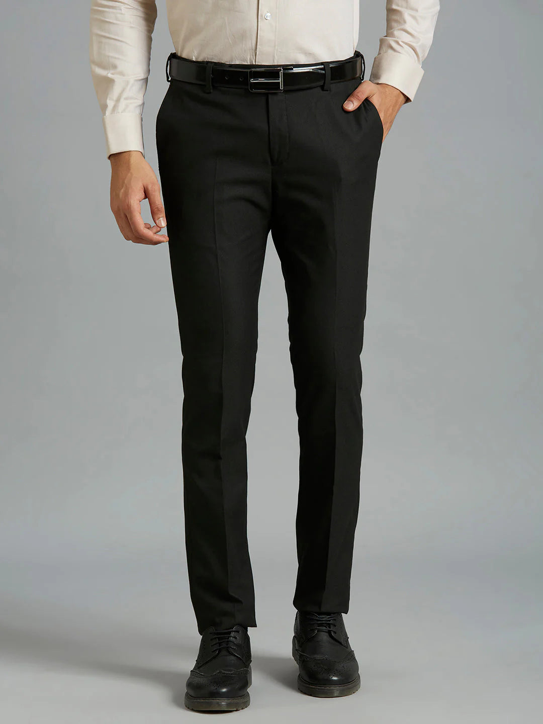Tailored Cut Black Pant
