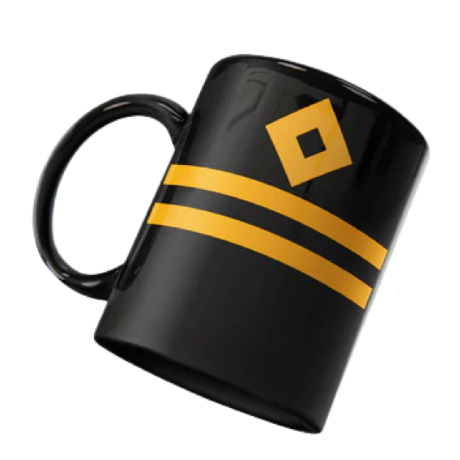 Merchant Navy Second Officer Rank Mug – Black & Gold