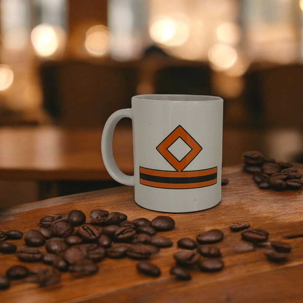 Merchant Navy Third Engineer Mug – White, Blue and Gold