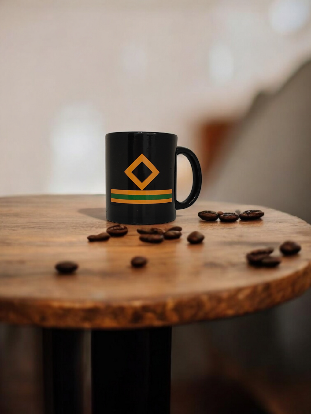 Merchant Navy ETO (Electro Technical Officer) Rank Mug – Black, Gold & Green