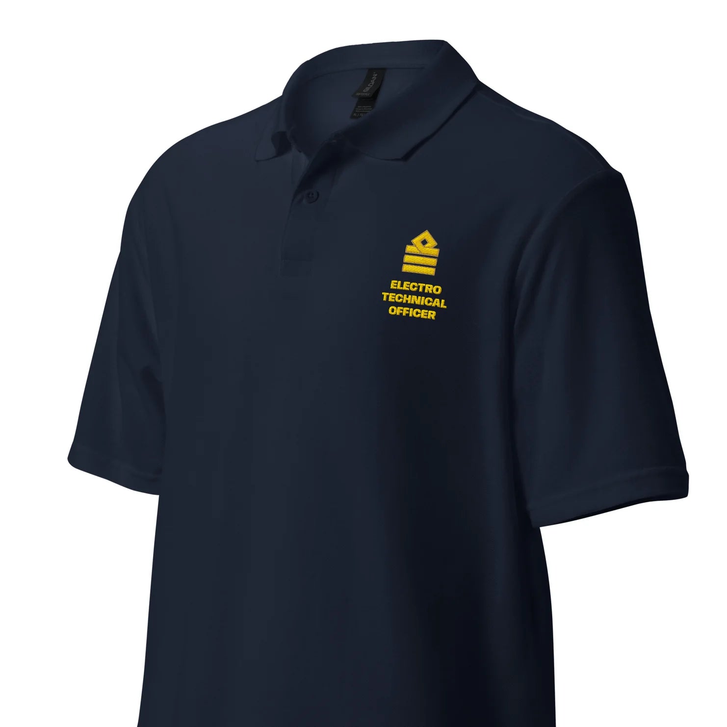 Premium ETO t-shirt polo with left chest and sleeves embroidery